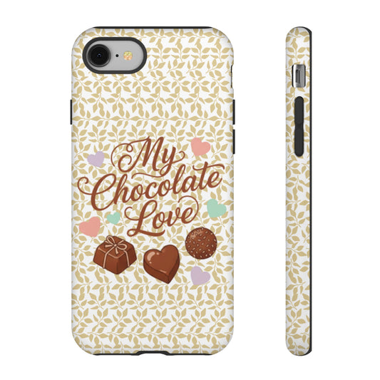 Phone Case — "My Chocolate Love" Decorative Protective Cover