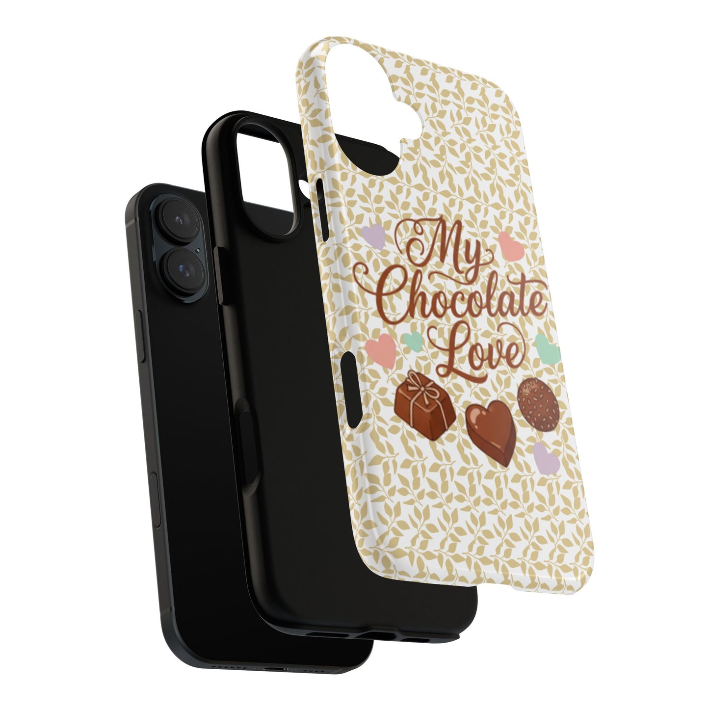 Phone Case — "My Chocolate Love" Decorative Protective Cover