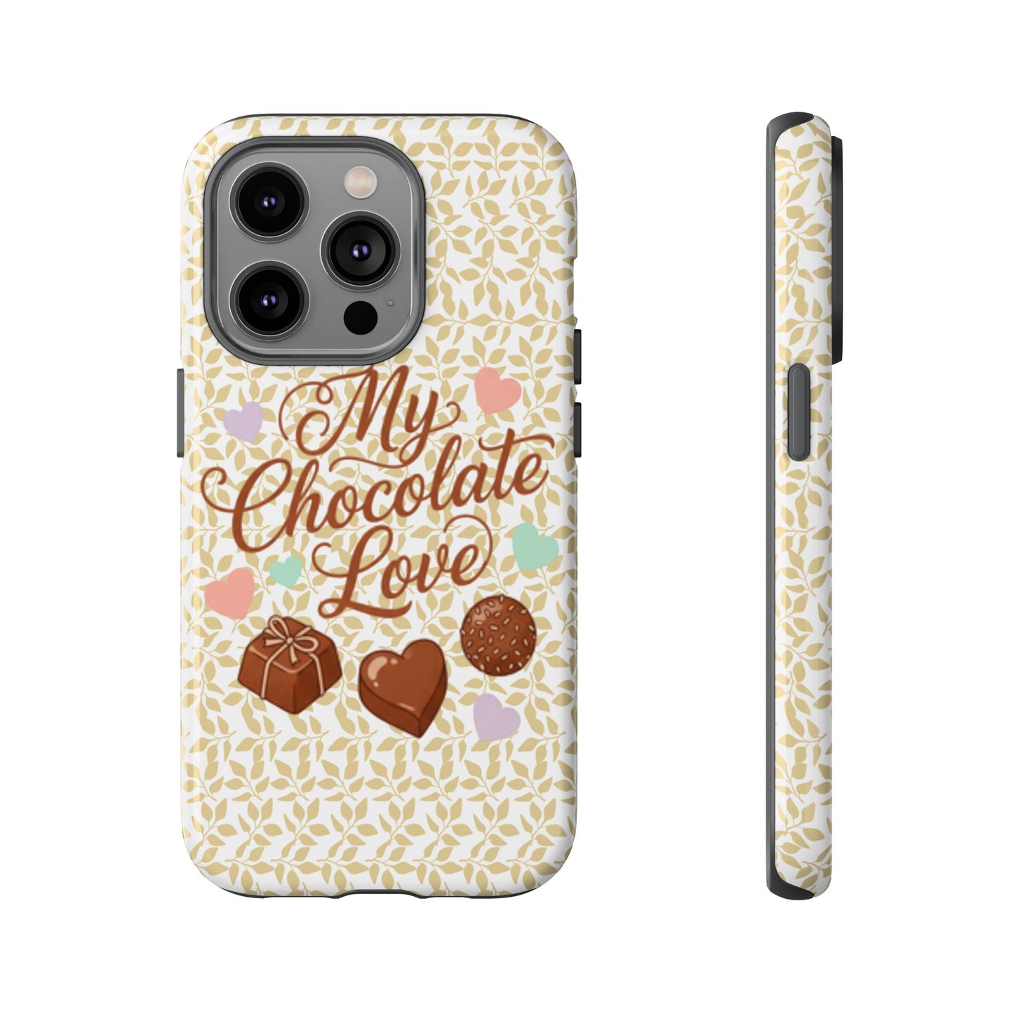 Phone Case — "My Chocolate Love" Decorative Protective Cover