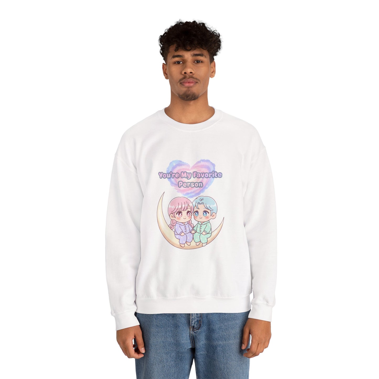 Valentine "You Are My Vavorite Person" Crewneck Sweatshirt