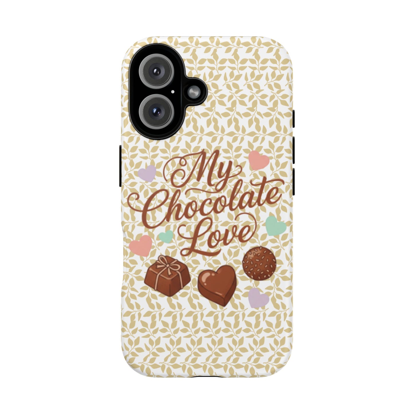 Phone Case — "My Chocolate Love" Decorative Protective Cover