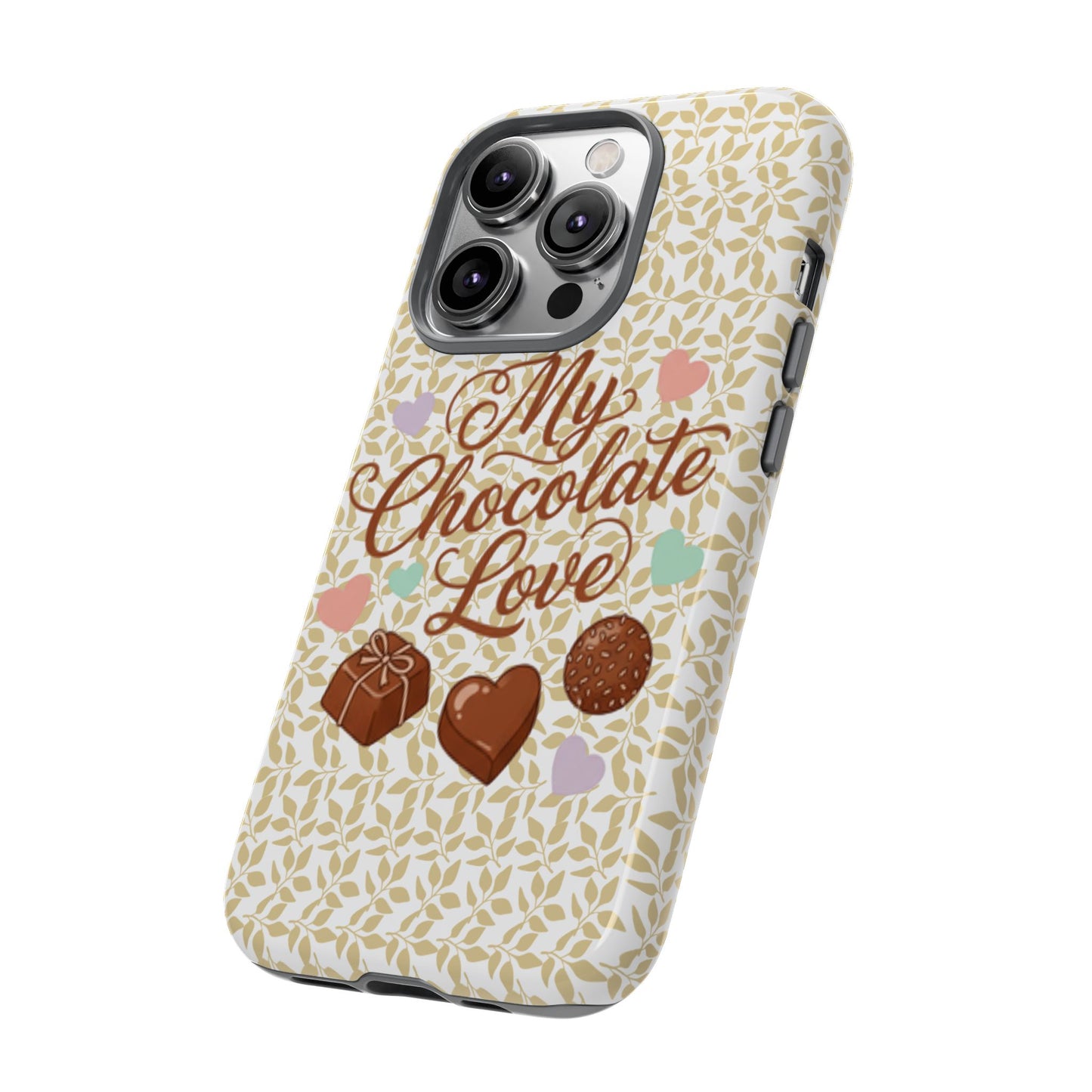Phone Case — "My Chocolate Love" Decorative Protective Cover