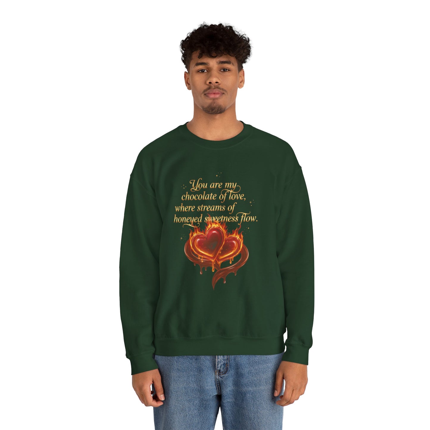 Valentine Lovers Sweatshirt — Cute Couples Valentine's Crewneck