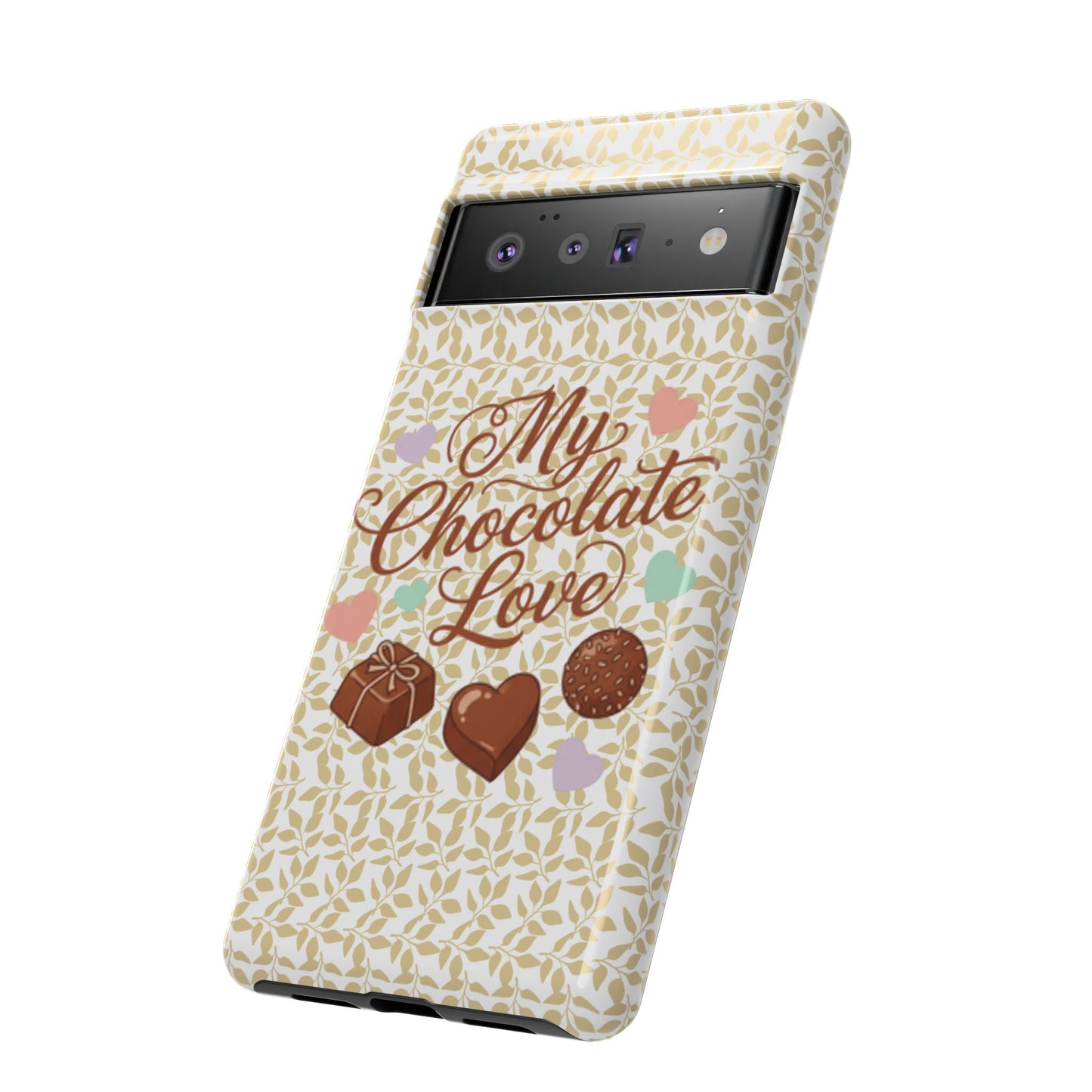Phone Case — "My Chocolate Love" Decorative Protective Cover