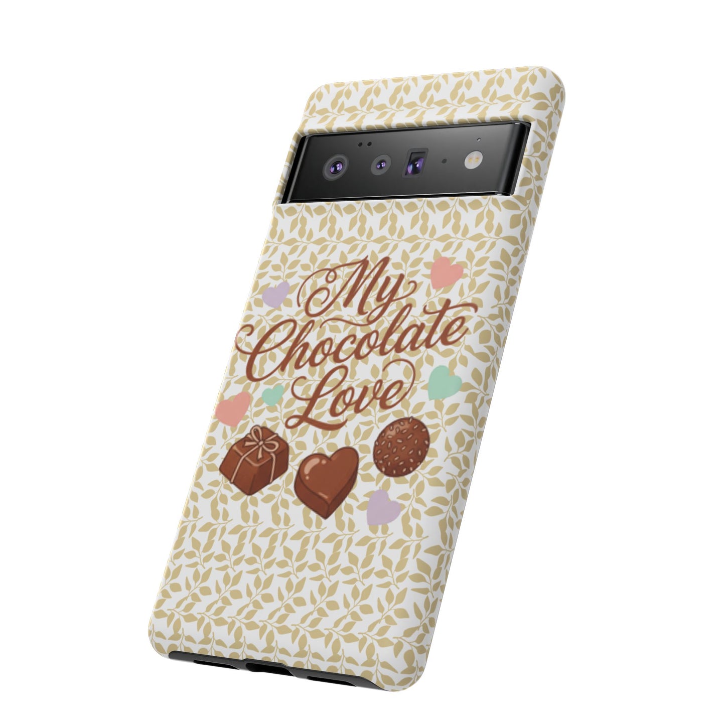 Phone Case — "My Chocolate Love" Decorative Protective Cover