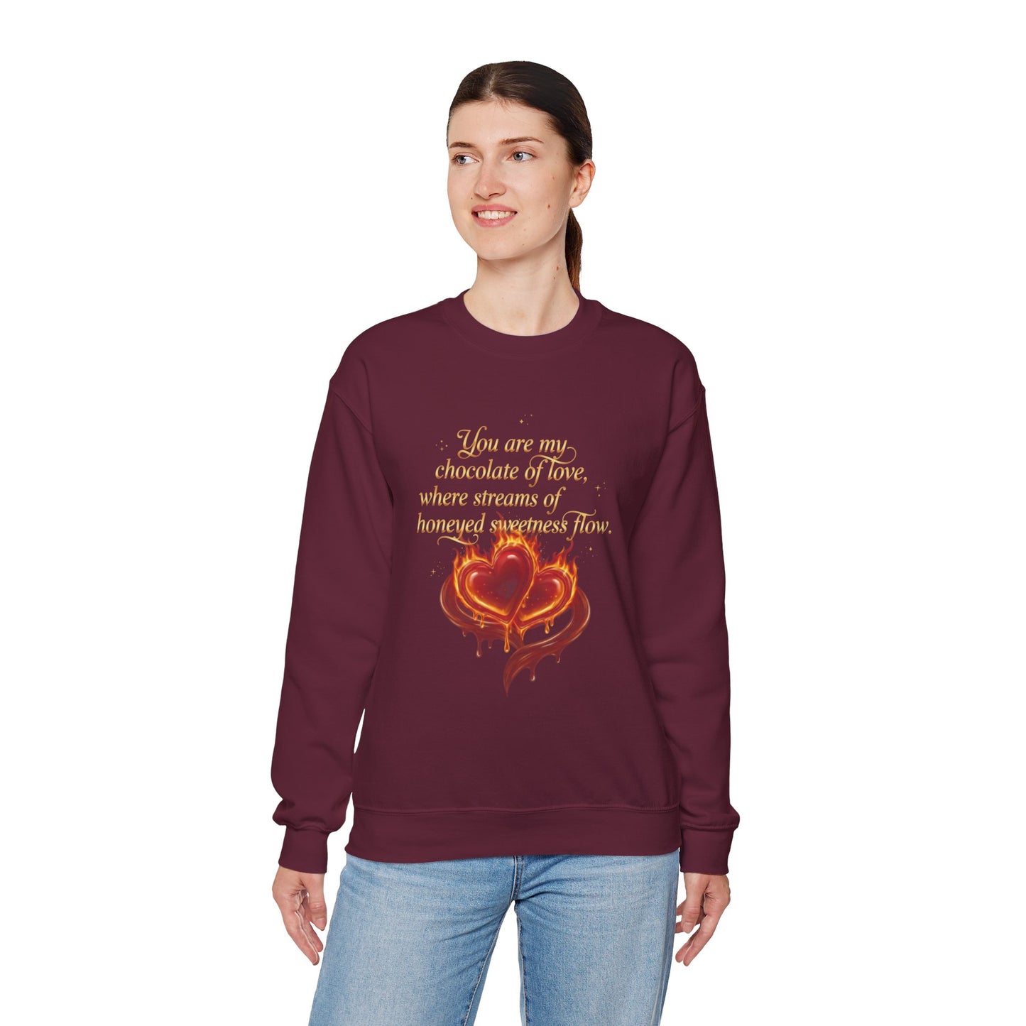 Valentine Lovers Sweatshirt — Cute Couples Valentine's Crewneck