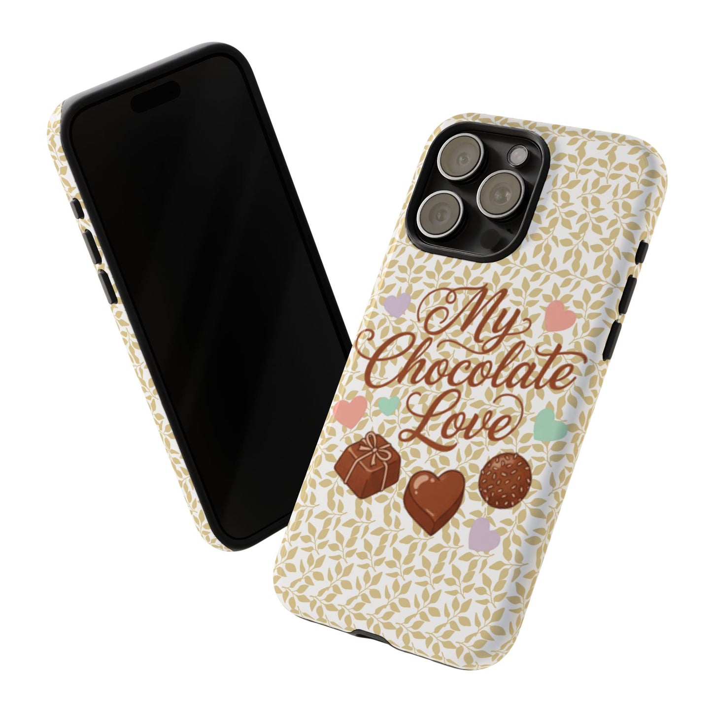 Phone Case — "My Chocolate Love" Decorative Protective Cover