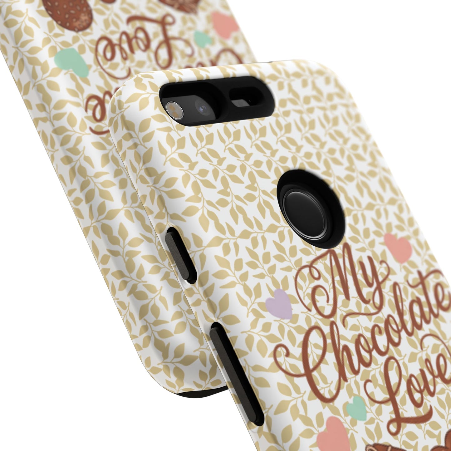Phone Case — "My Chocolate Love" Decorative Protective Cover