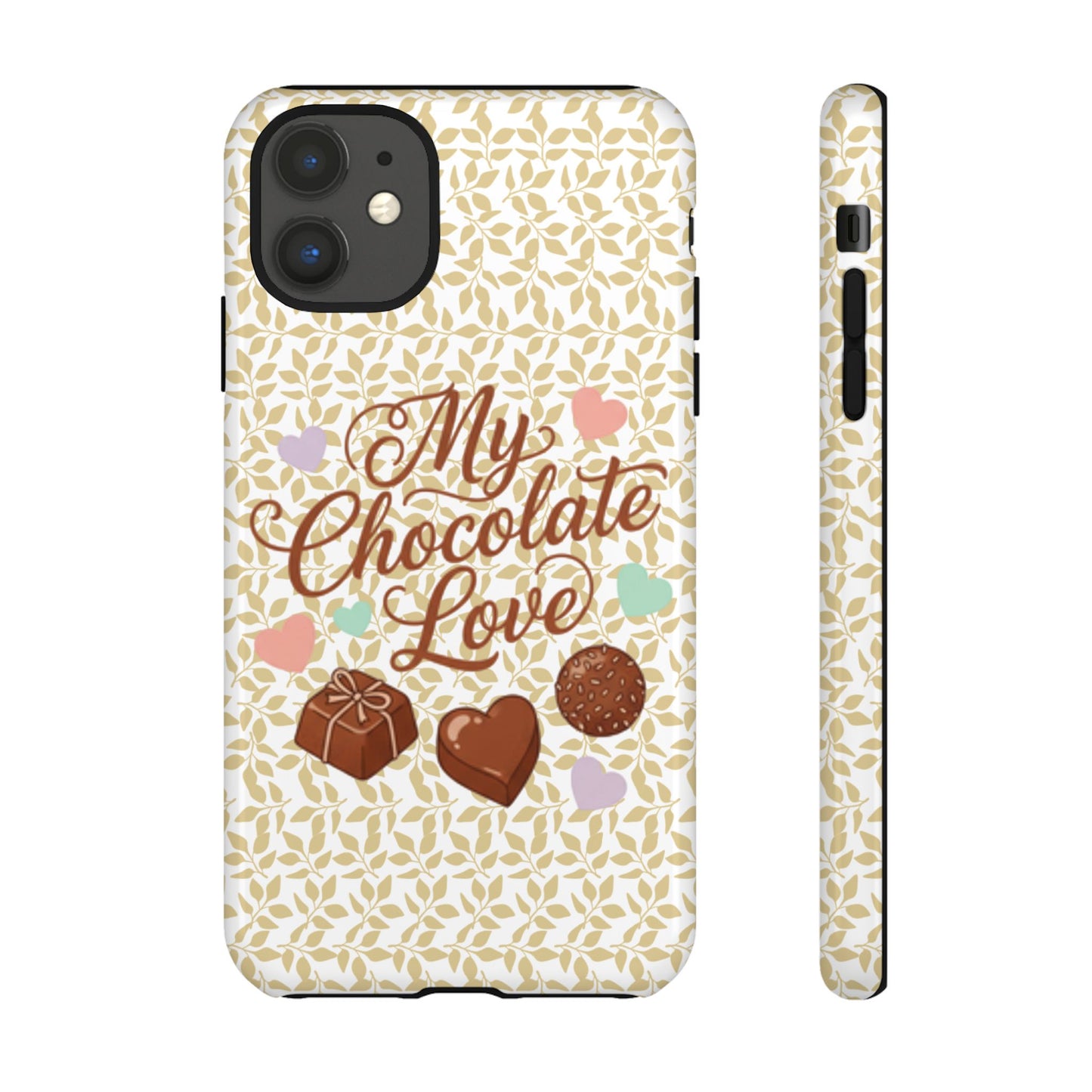 Phone Case — "My Chocolate Love" Decorative Protective Cover