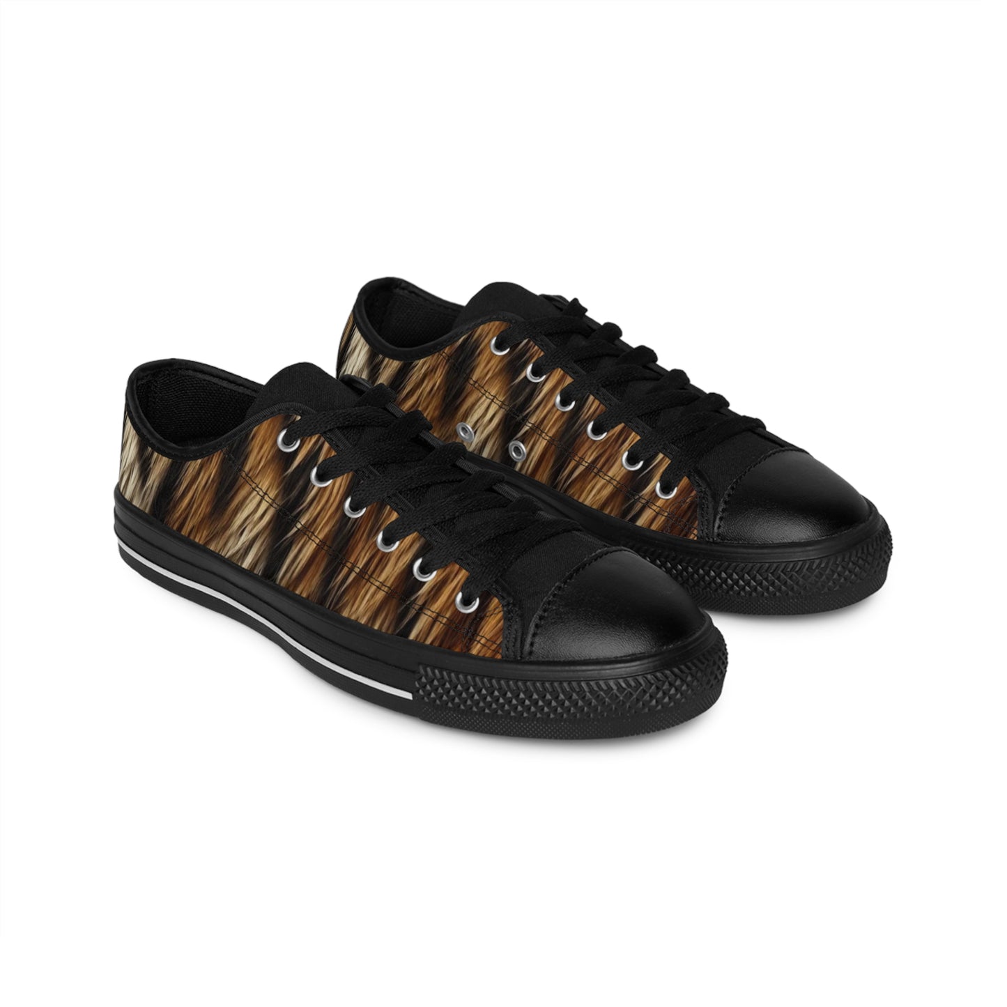 Roaring Style: Premium Tiger Print Sneakers