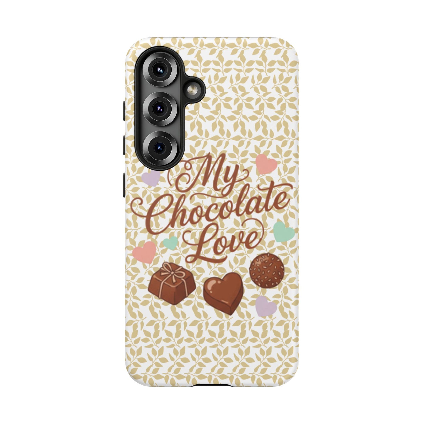 Phone Case — "My Chocolate Love" Decorative Protective Cover