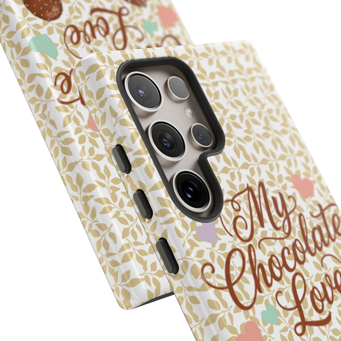 Phone Case — "My Chocolate Love" Decorative Protective Cover