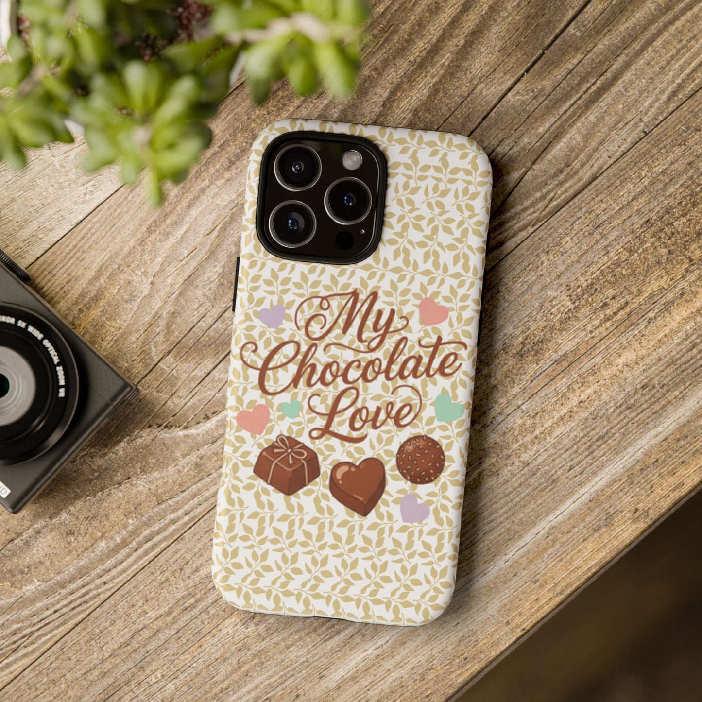Phone Case — "My Chocolate Love" Decorative Protective Cover
