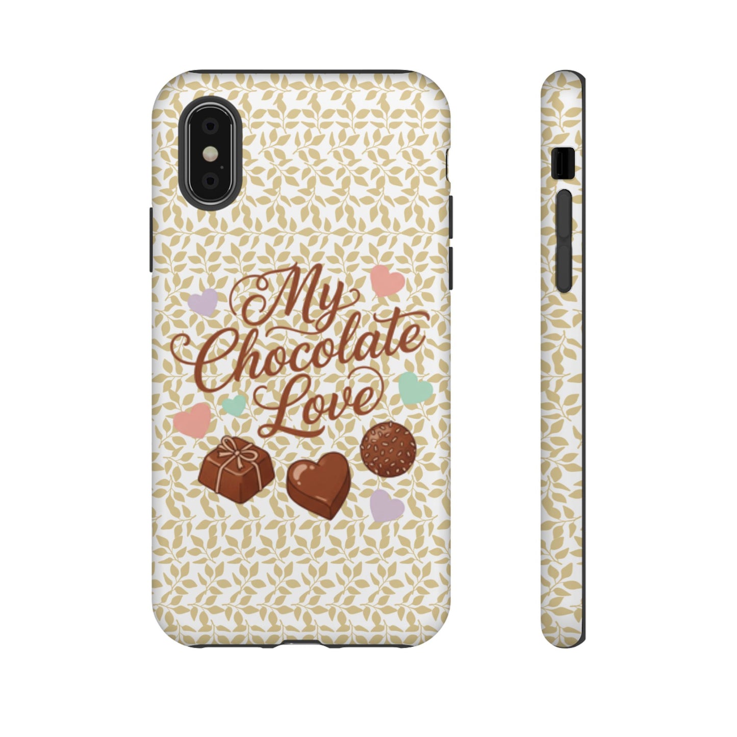 Phone Case — "My Chocolate Love" Decorative Protective Cover