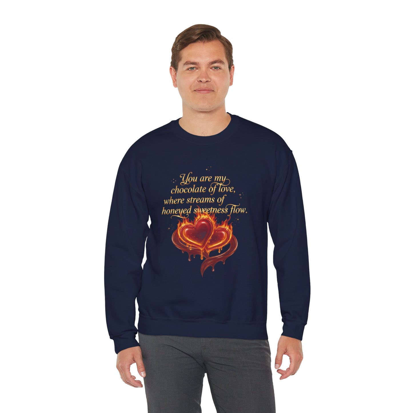 Valentine Lovers Sweatshirt — Cute Couples Valentine's Crewneck