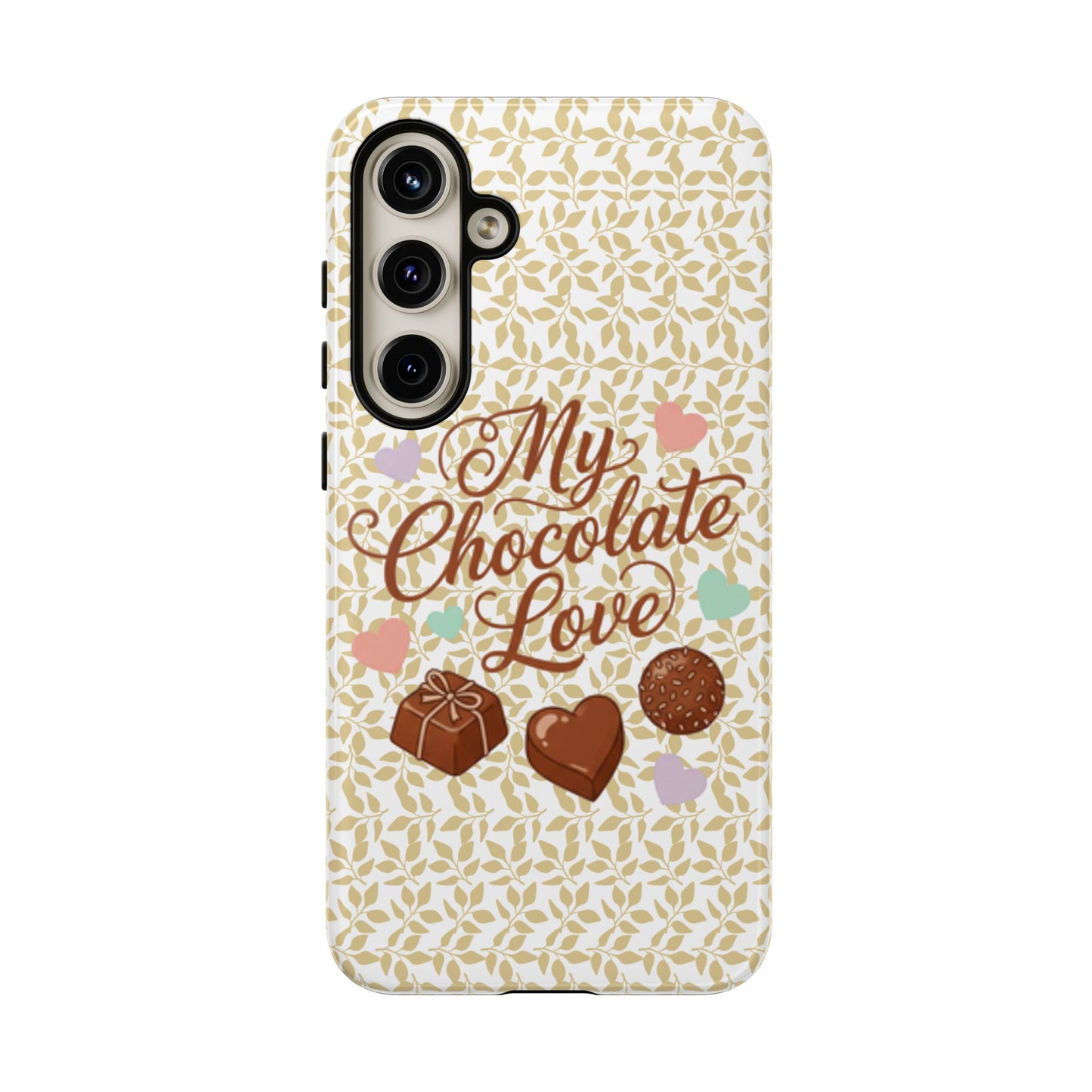 Phone Case — "My Chocolate Love" Decorative Protective Cover