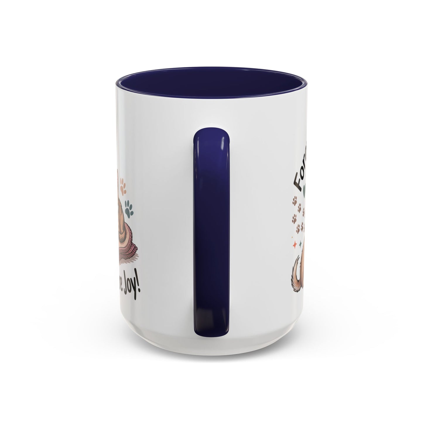 Pet Lovers Accent Coffee Mug — Cute Animal Lover Gift (11/15oz)