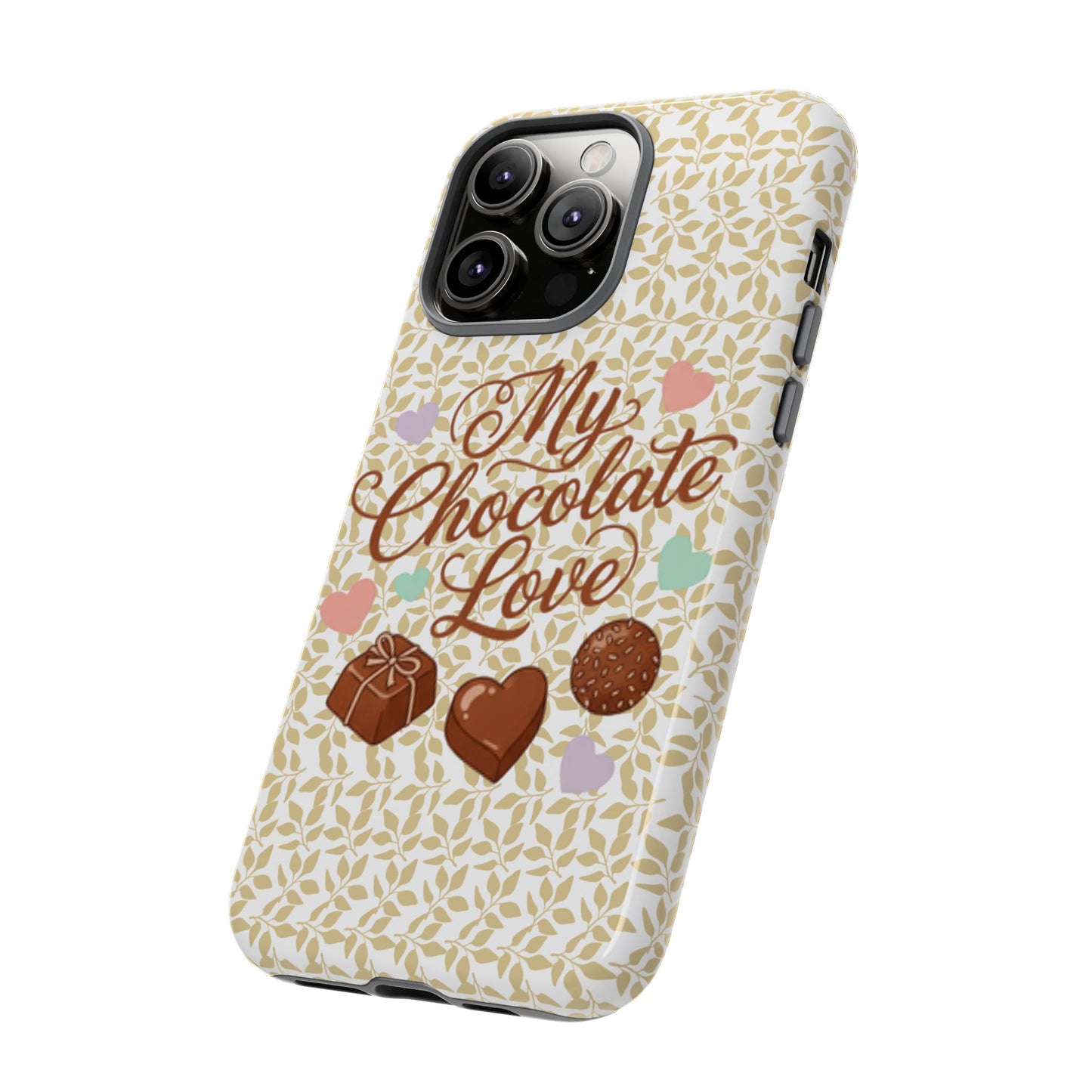 Phone Case — "My Chocolate Love" Decorative Protective Cover