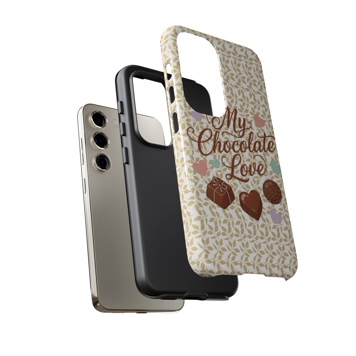 Phone Case — "My Chocolate Love" Decorative Protective Cover