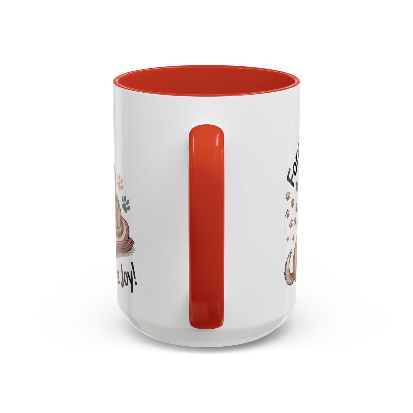 Pet Lovers Accent Coffee Mug — Cute Animal Lover Gift (11/15oz)