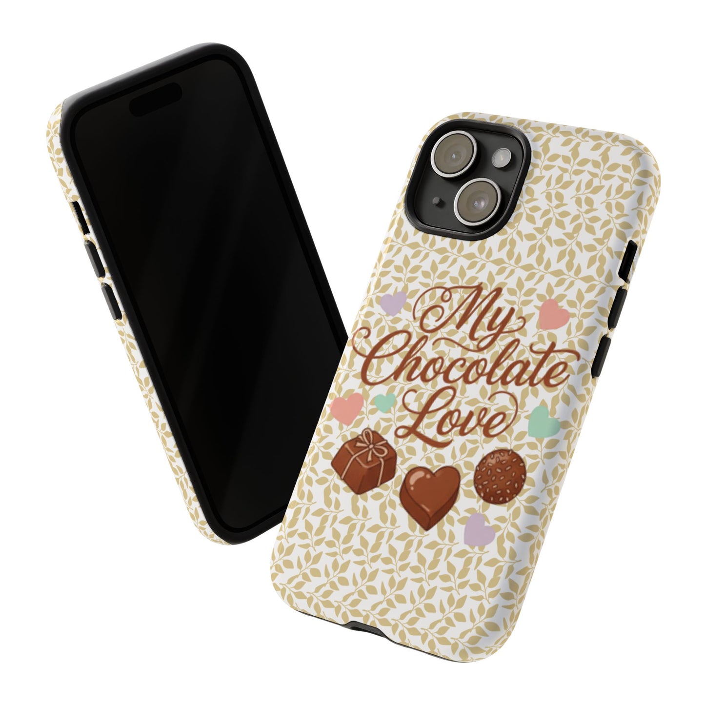 Phone Case — "My Chocolate Love" Decorative Protective Cover