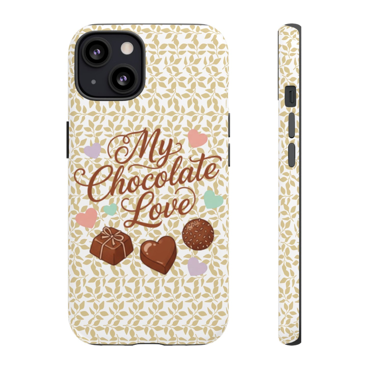 Phone Case — "My Chocolate Love" Decorative Protective Cover