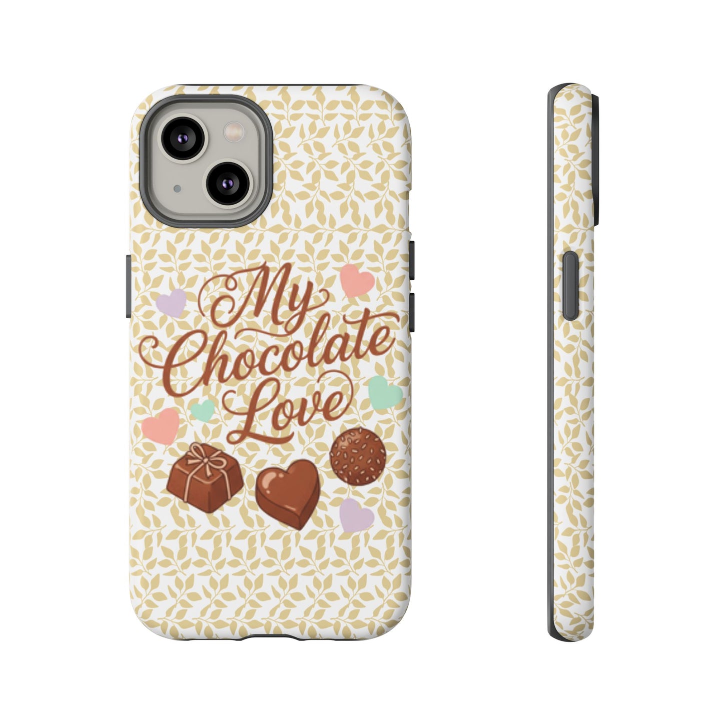 Phone Case — "My Chocolate Love" Decorative Protective Cover