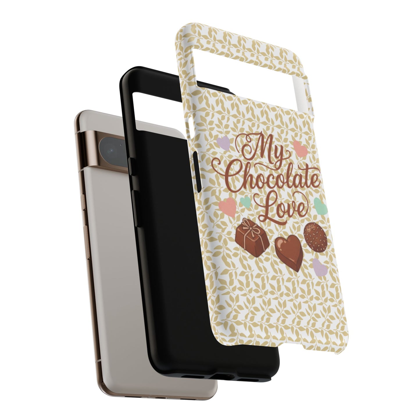 Phone Case — "My Chocolate Love" Decorative Protective Cover