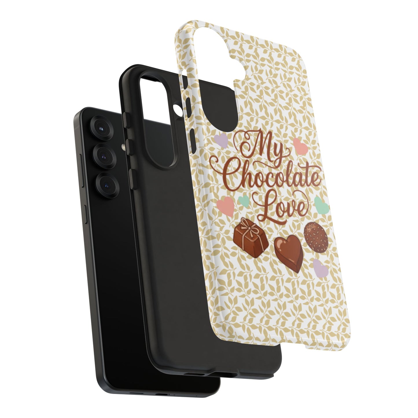Phone Case — "My Chocolate Love" Decorative Protective Cover