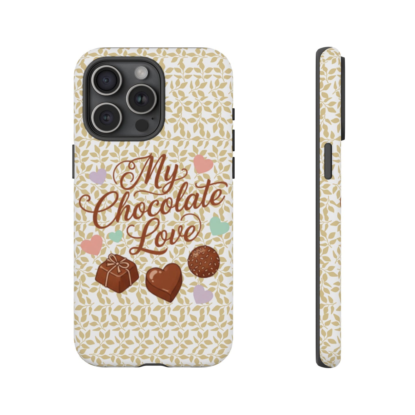 Phone Case — "My Chocolate Love" Decorative Protective Cover