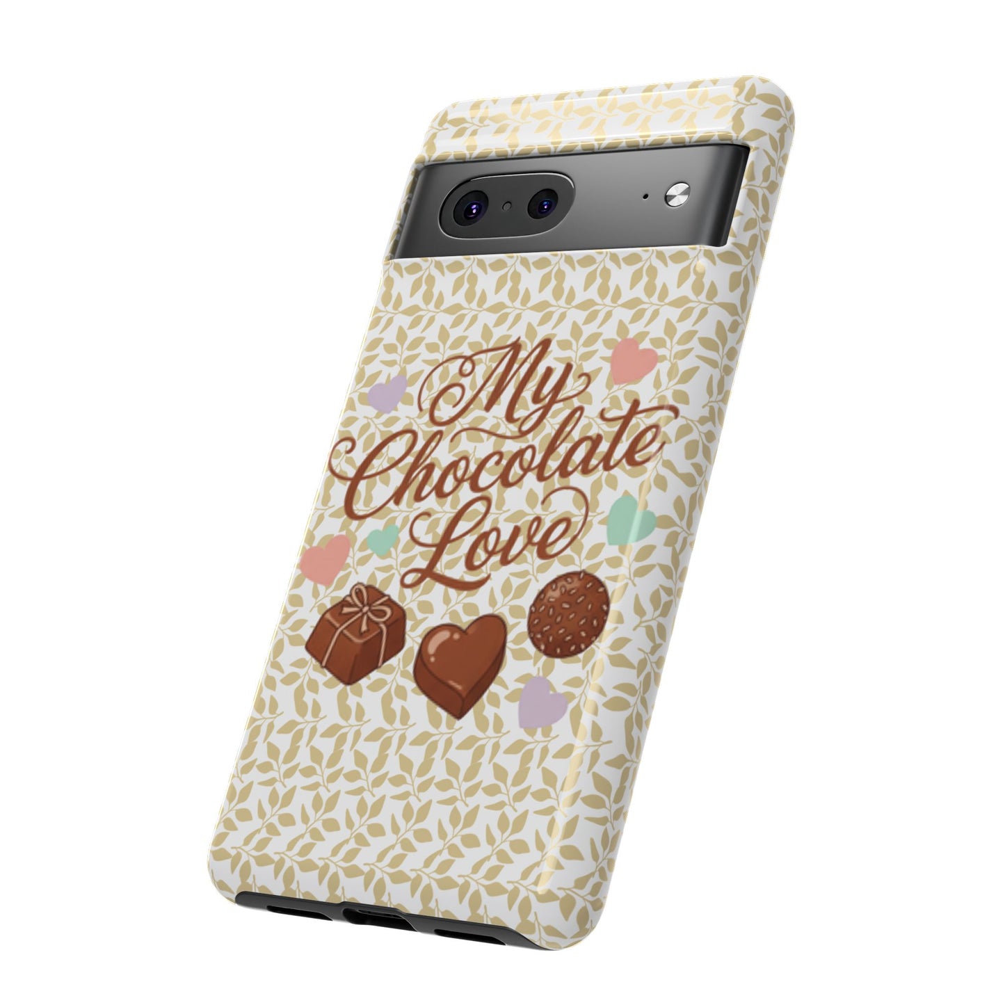 Phone Case — "My Chocolate Love" Decorative Protective Cover