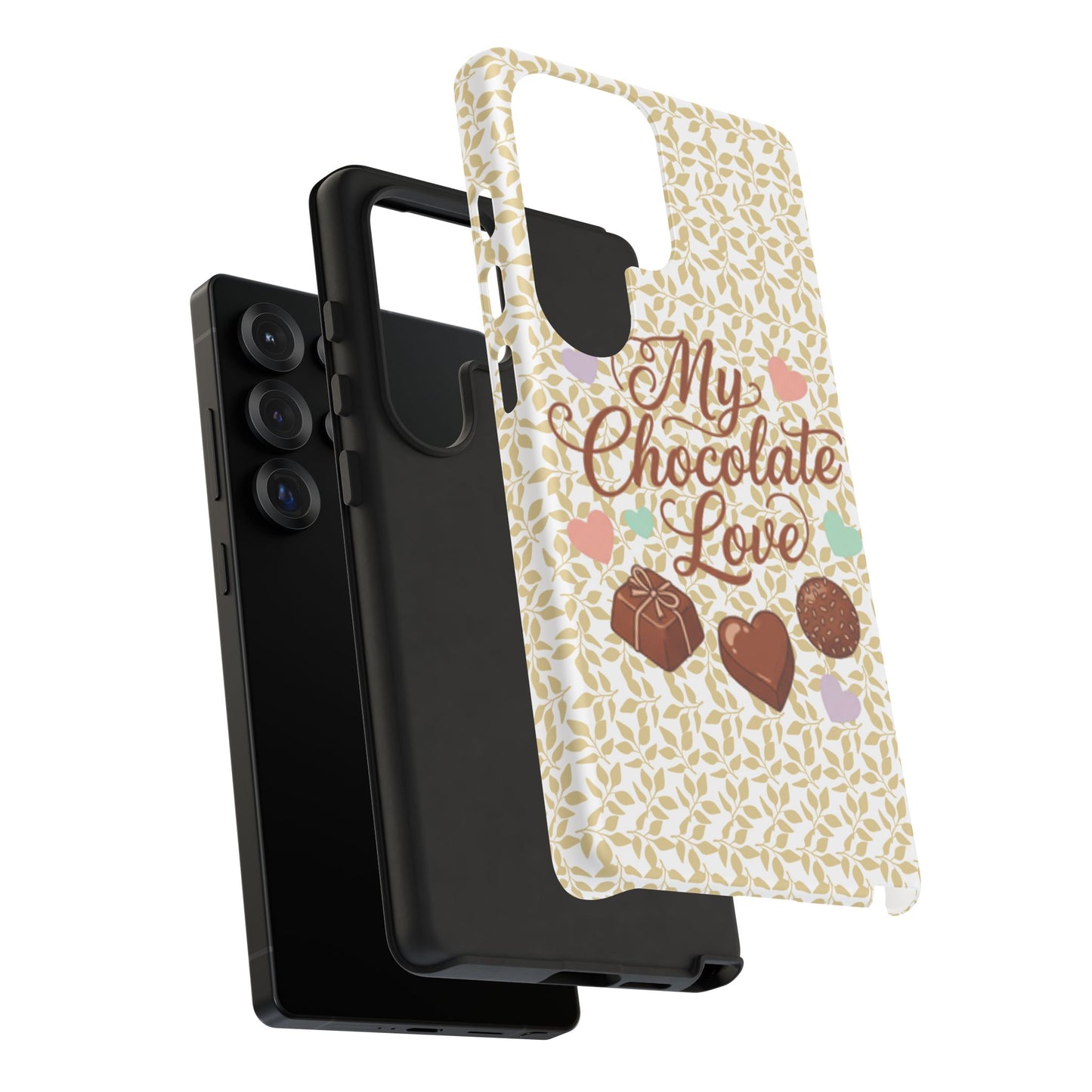 Phone Case — "My Chocolate Love" Decorative Protective Cover