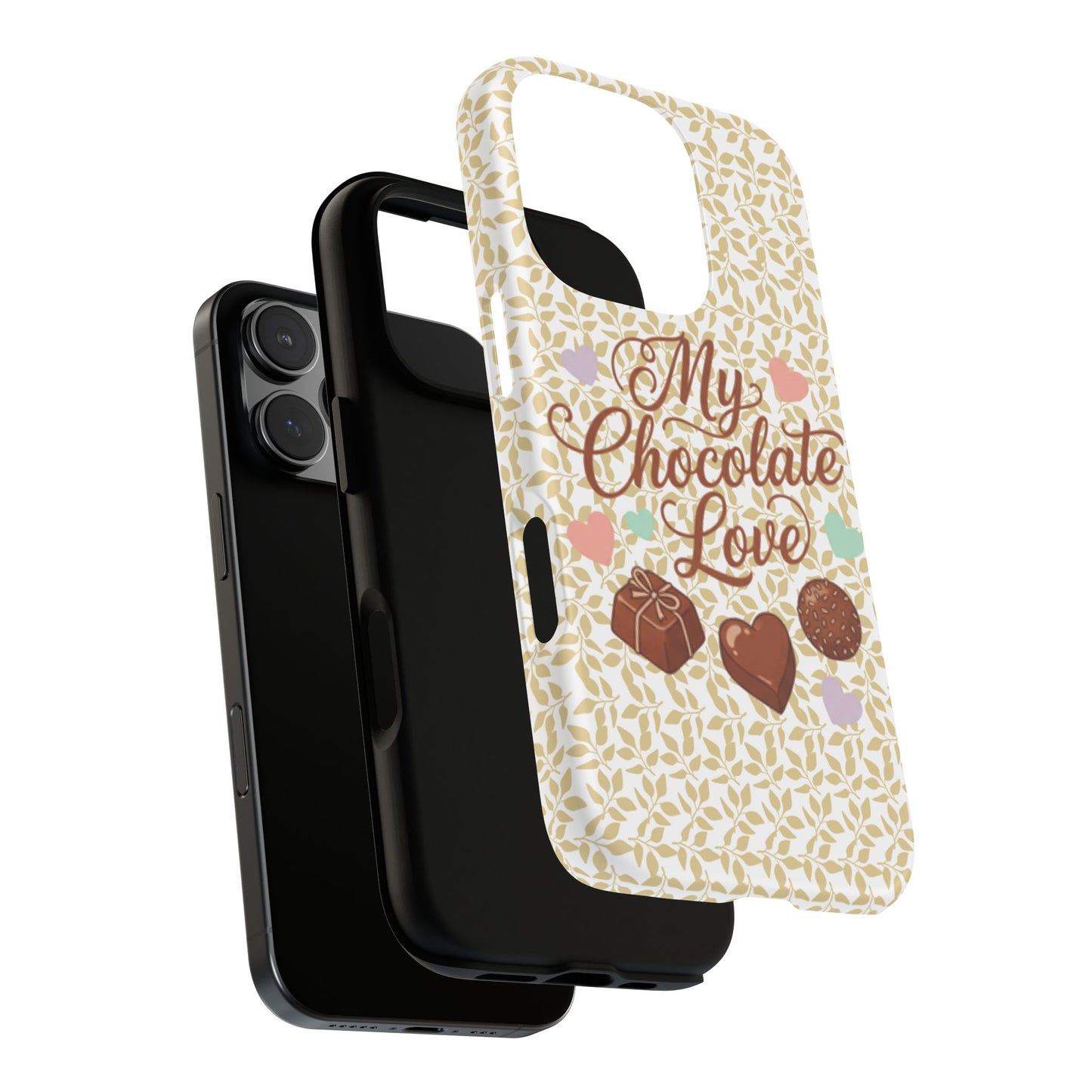 Phone Case — "My Chocolate Love" Decorative Protective Cover