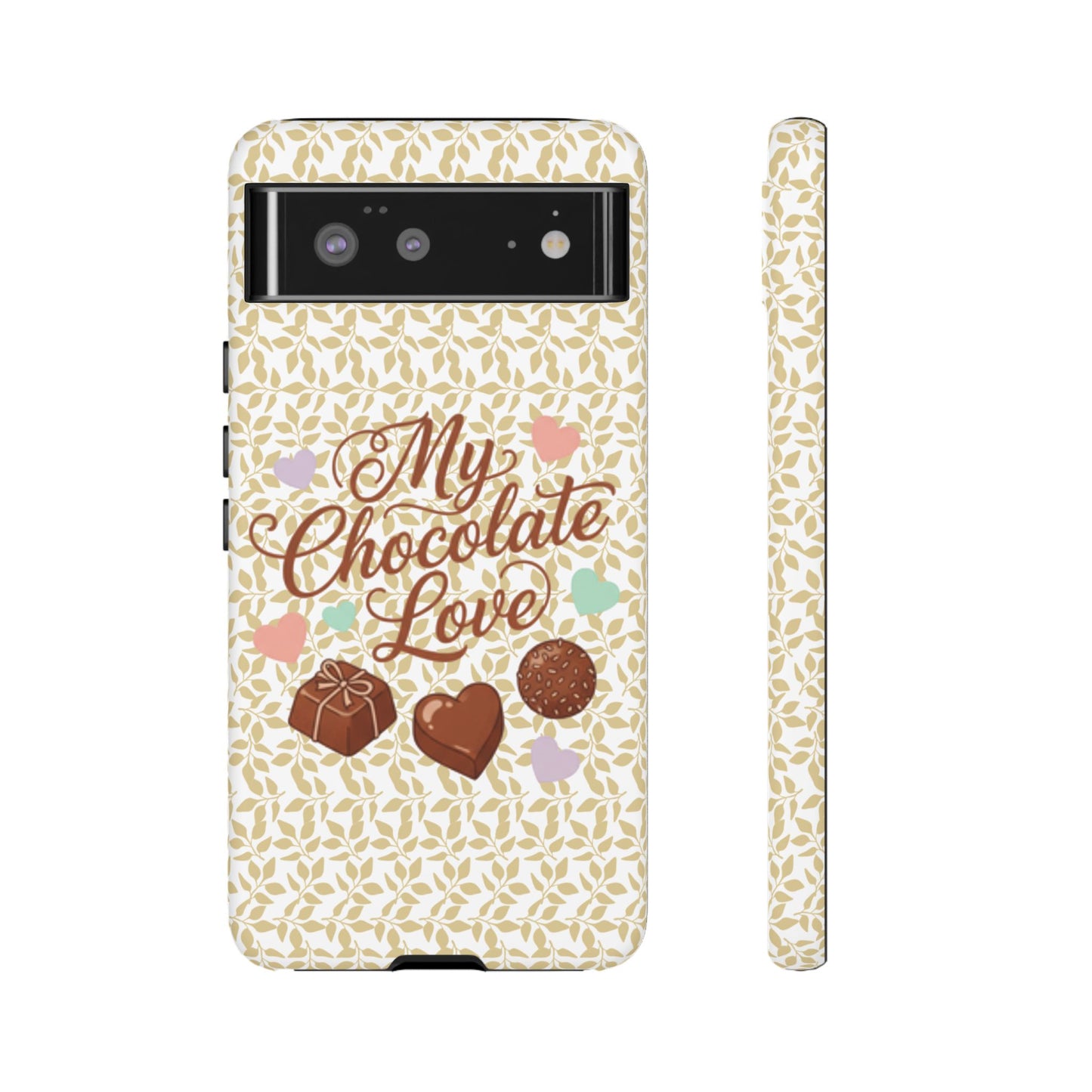 Phone Case — "My Chocolate Love" Decorative Protective Cover