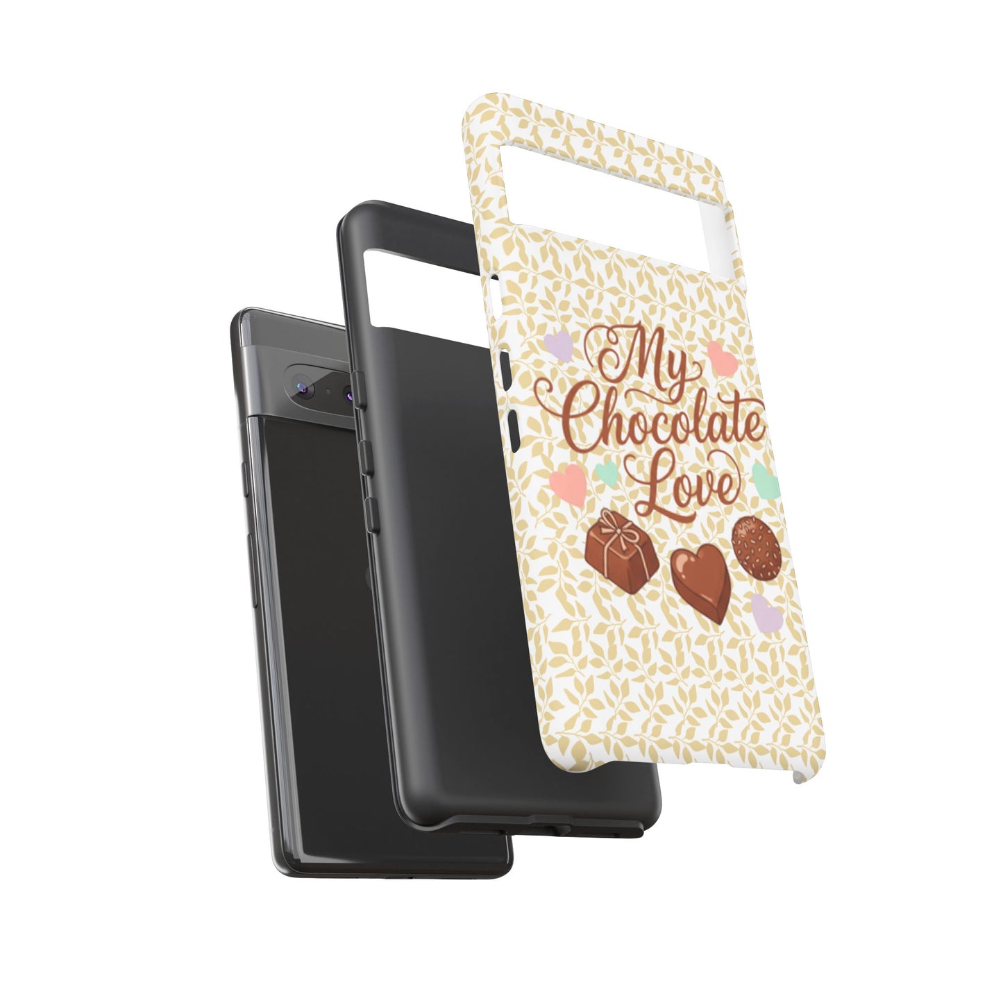 Phone Case — "My Chocolate Love" Decorative Protective Cover