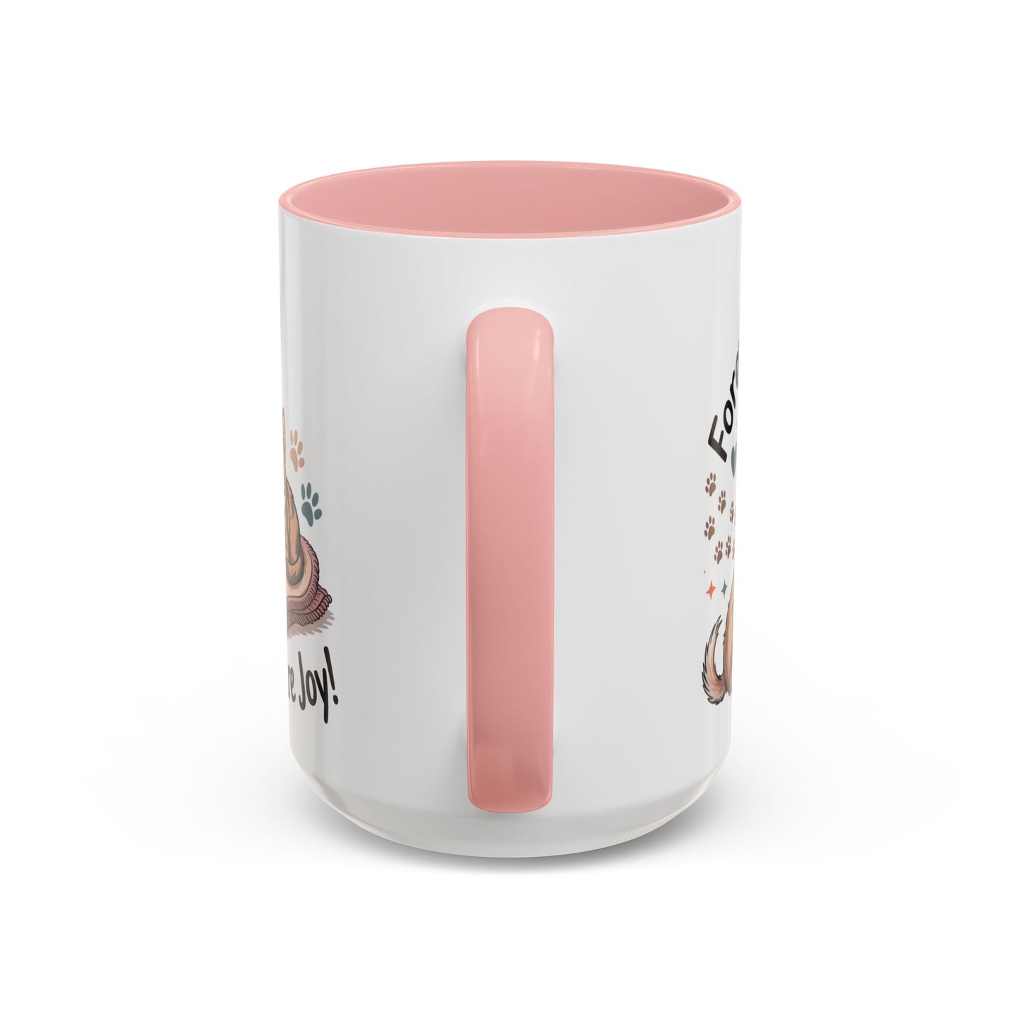 Pet Lovers Accent Coffee Mug — Cute Animal Lover Gift (11/15oz)
