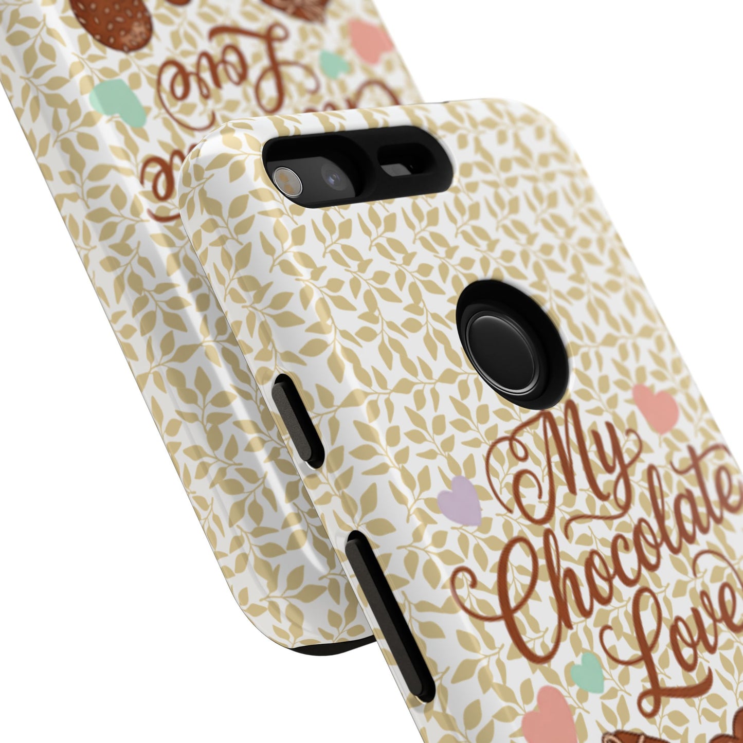 Phone Case — "My Chocolate Love" Decorative Protective Cover