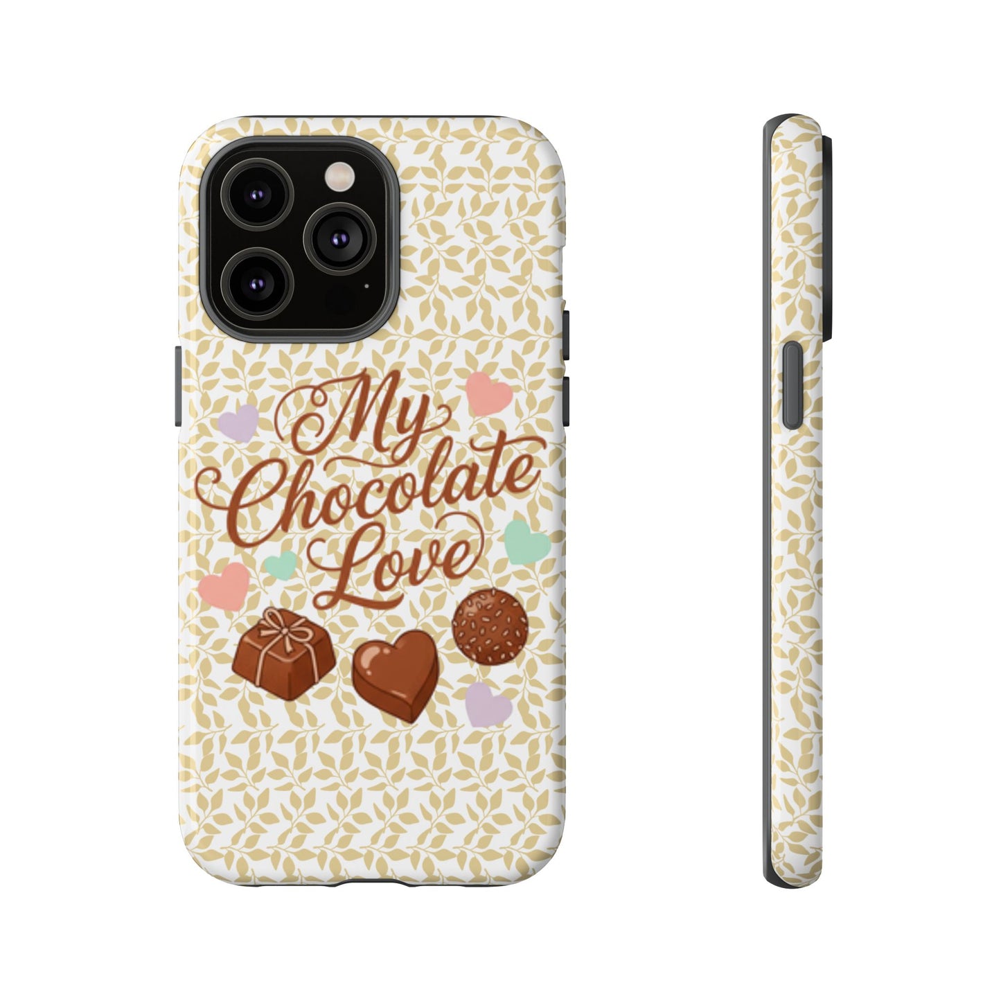 Phone Case — "My Chocolate Love" Decorative Protective Cover