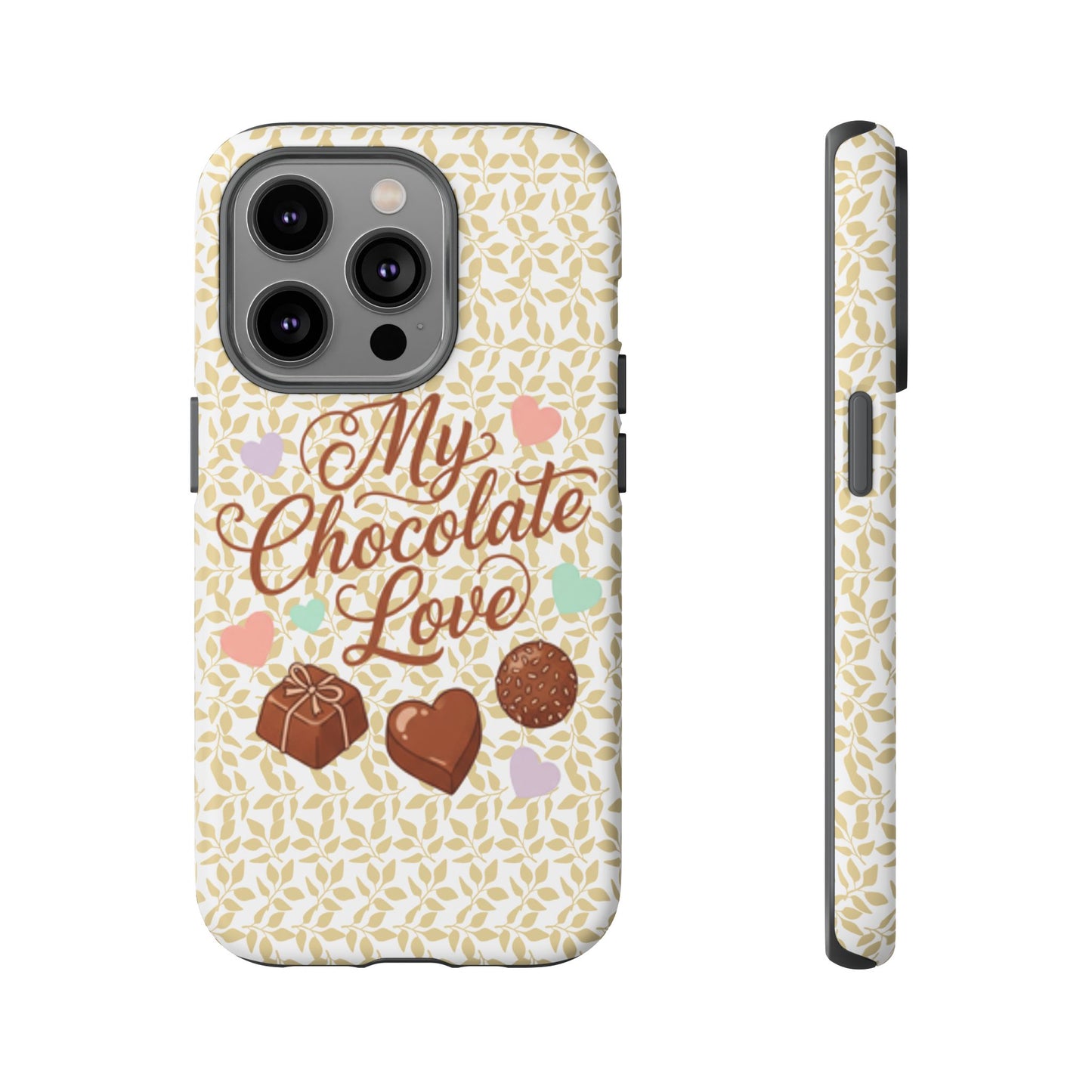 Phone Case — "My Chocolate Love" Decorative Protective Cover