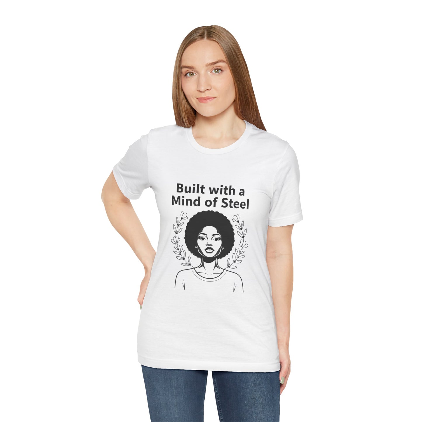 Mental of Steel Woman T-Shirt — Strong Women Graphic Tee