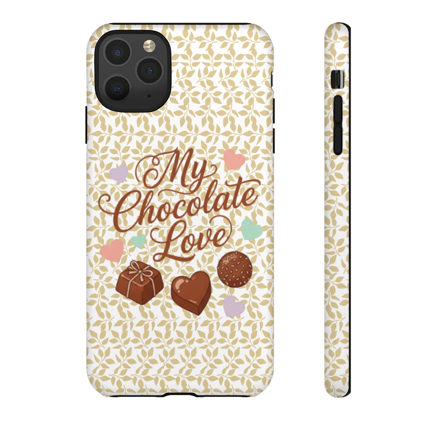 Phone Case — "My Chocolate Love" Decorative Protective Cover