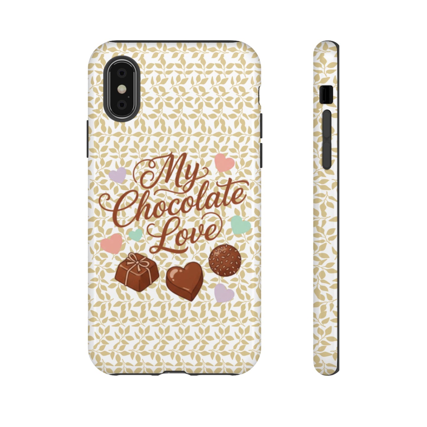 Phone Case — "My Chocolate Love" Decorative Protective Cover