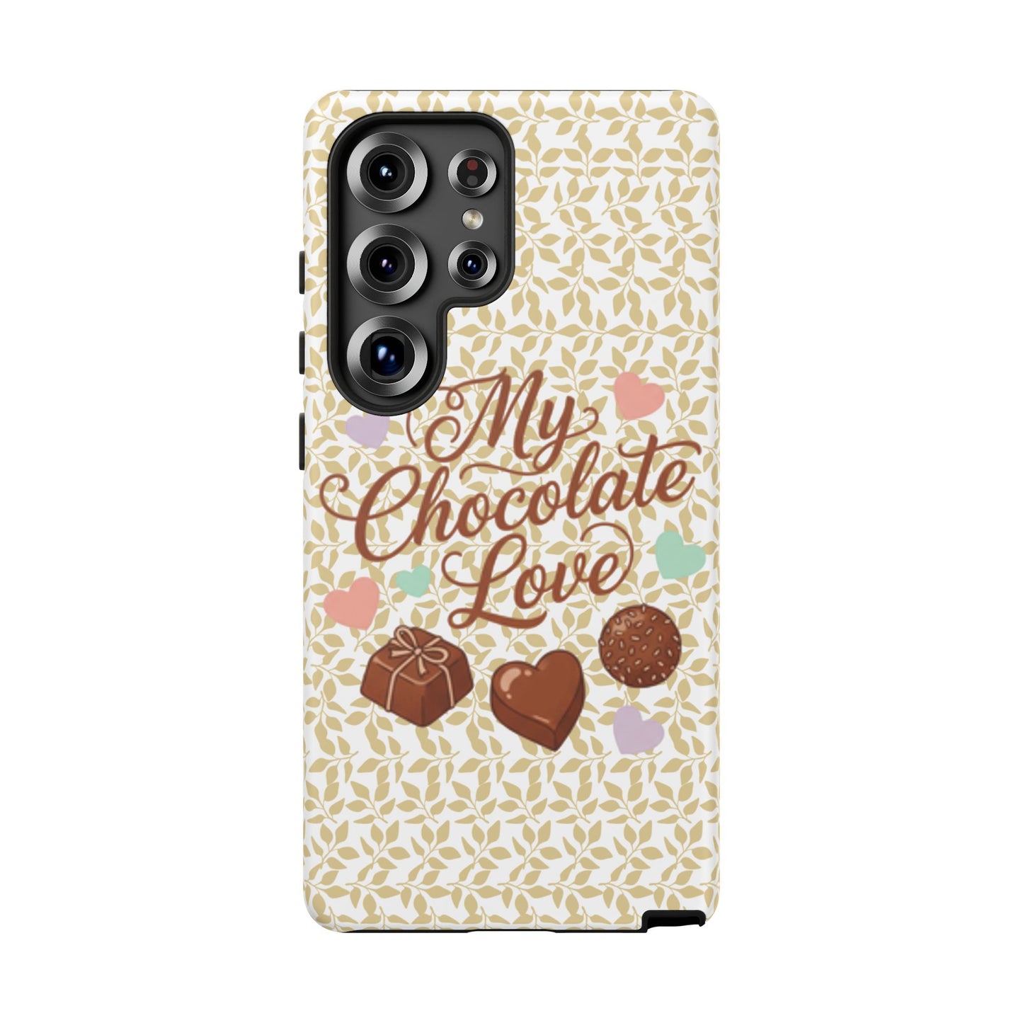 Phone Case — "My Chocolate Love" Decorative Protective Cover