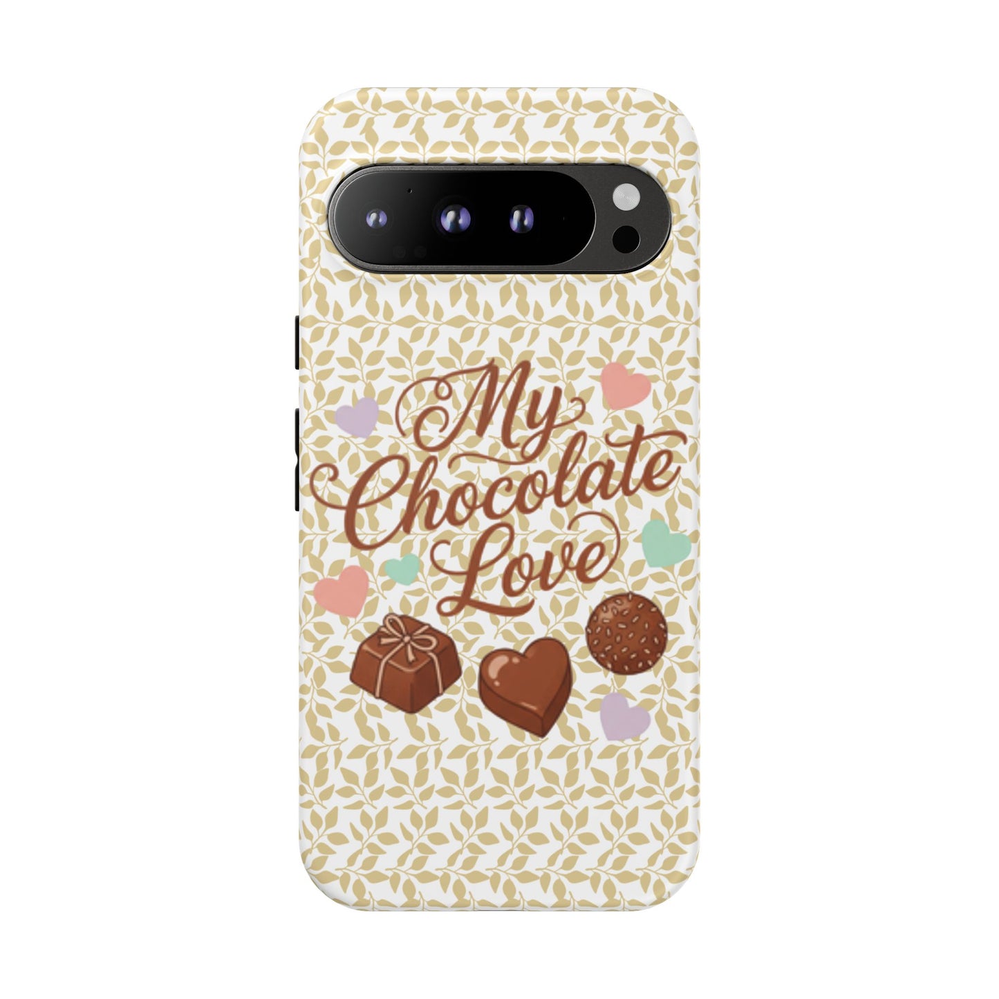 Phone Case — "My Chocolate Love" Decorative Protective Cover