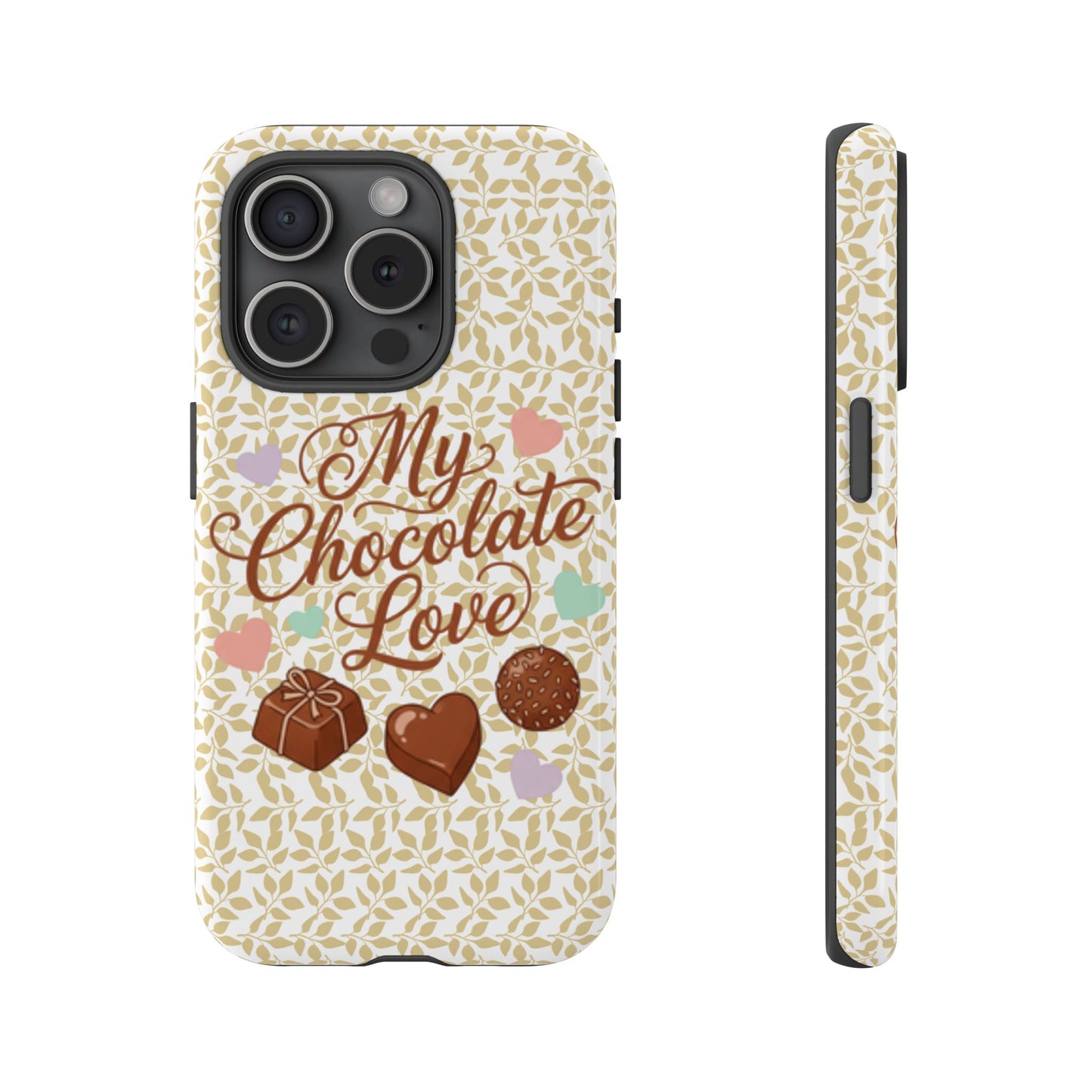 Phone Case — "My Chocolate Love" Decorative Protective Cover