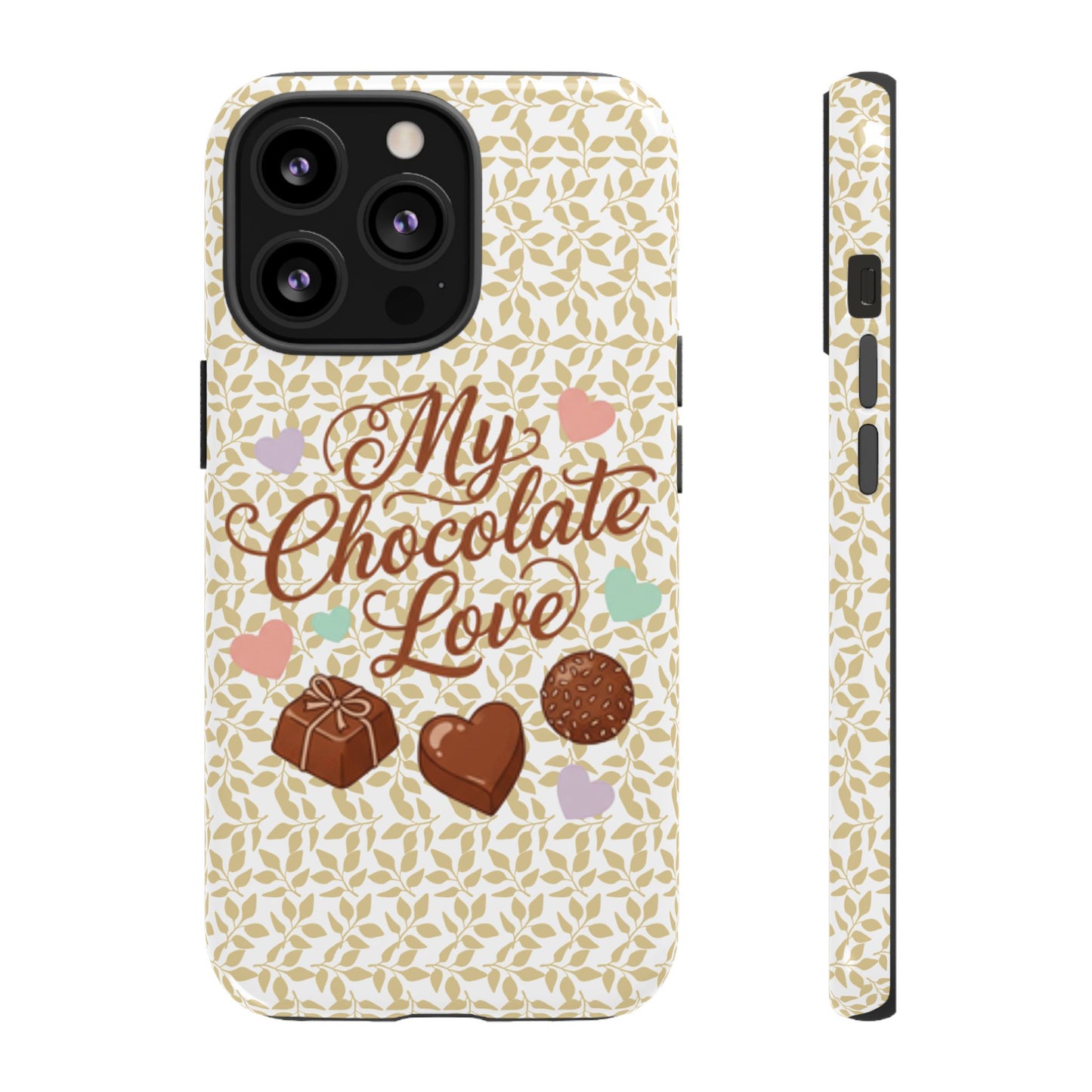 Phone Case — "My Chocolate Love" Decorative Protective Cover