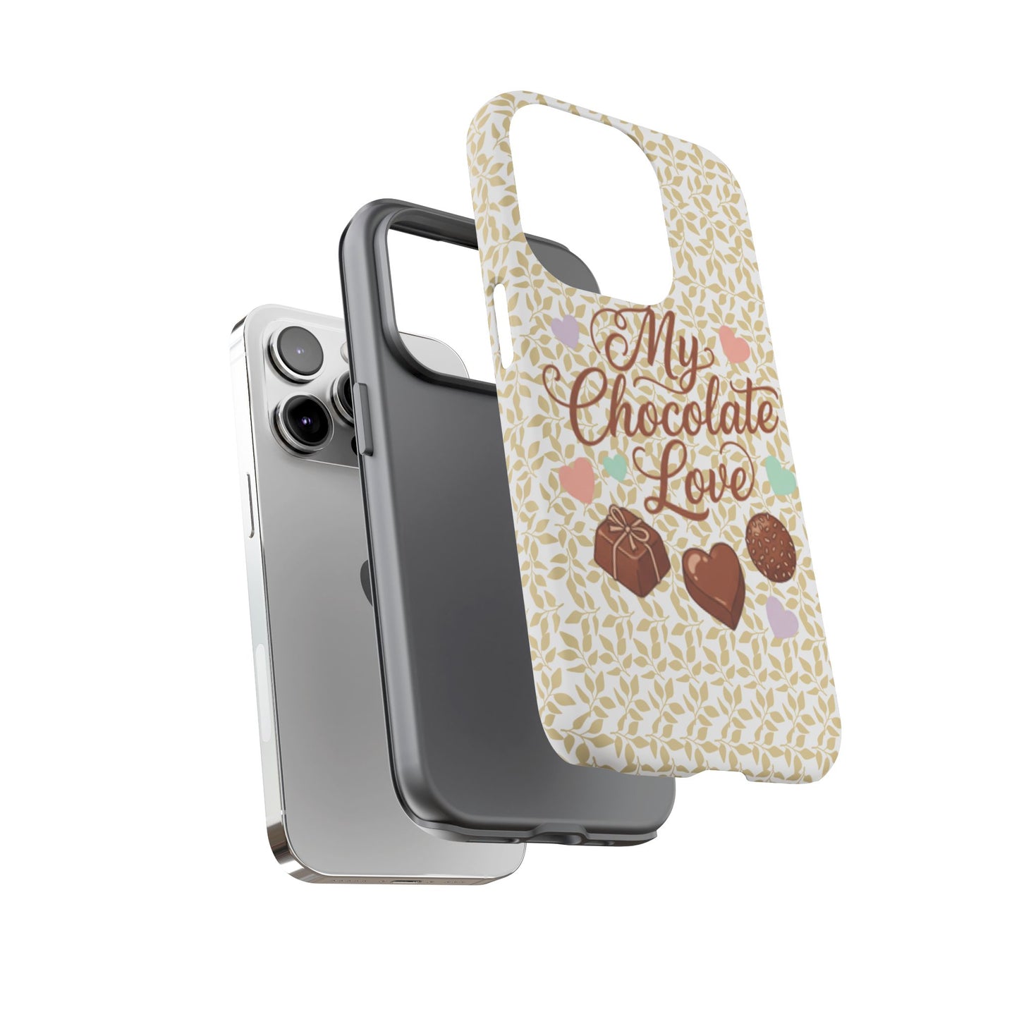 Phone Case — "My Chocolate Love" Decorative Protective Cover