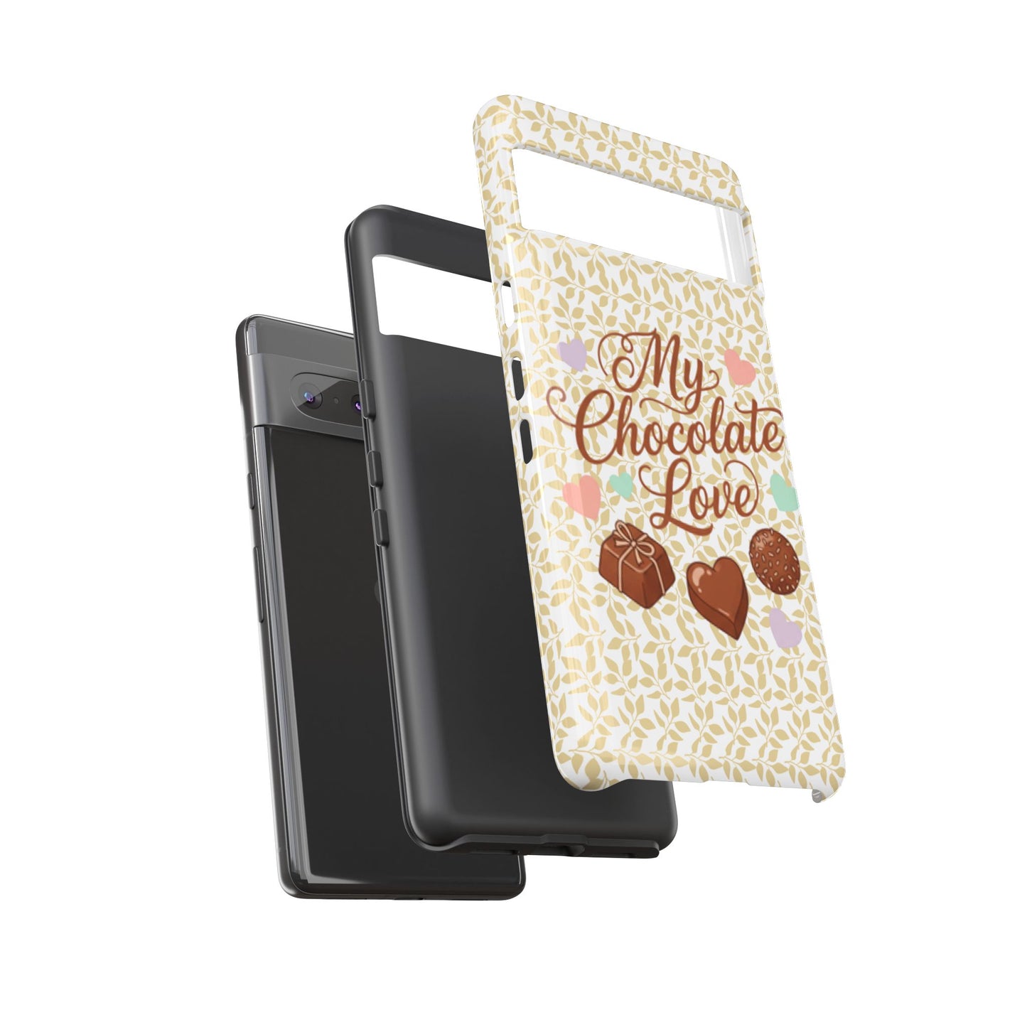 Phone Case — "My Chocolate Love" Decorative Protective Cover