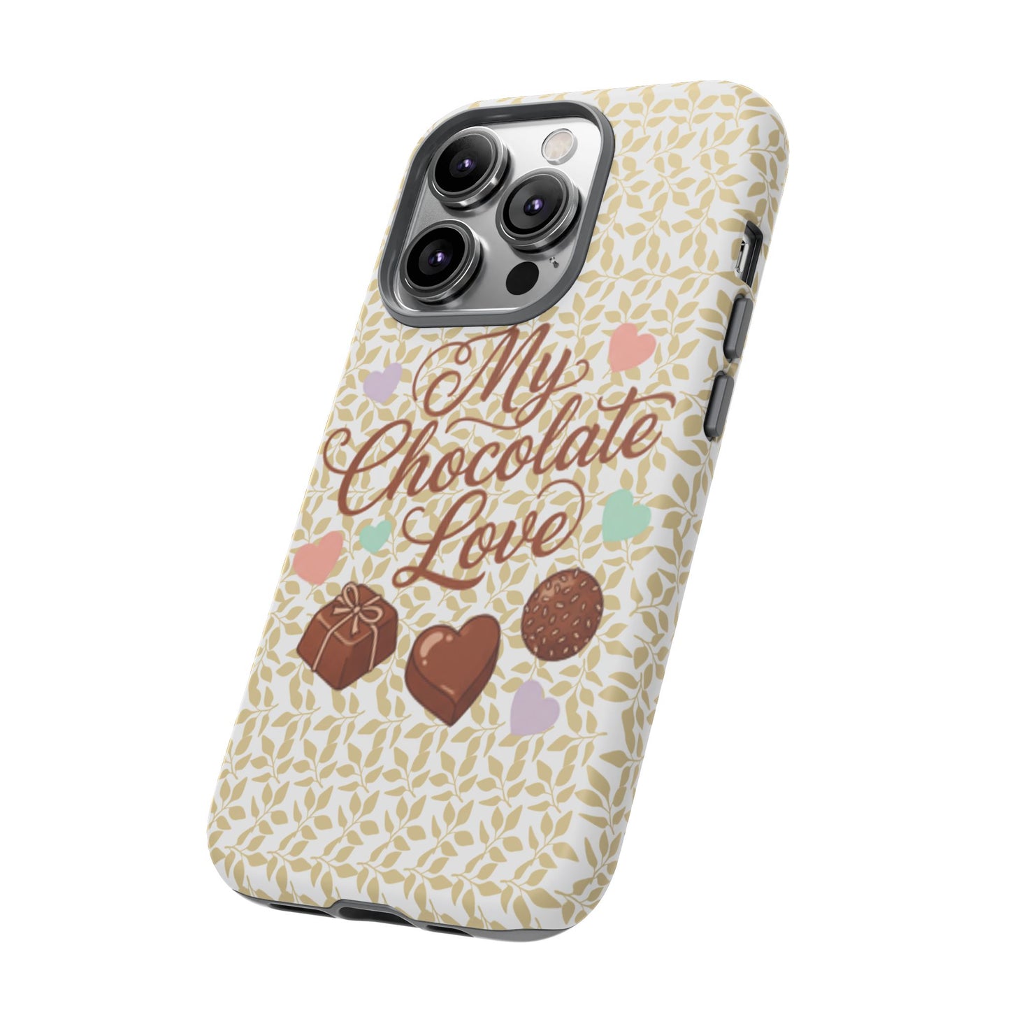 Phone Case — "My Chocolate Love" Decorative Protective Cover