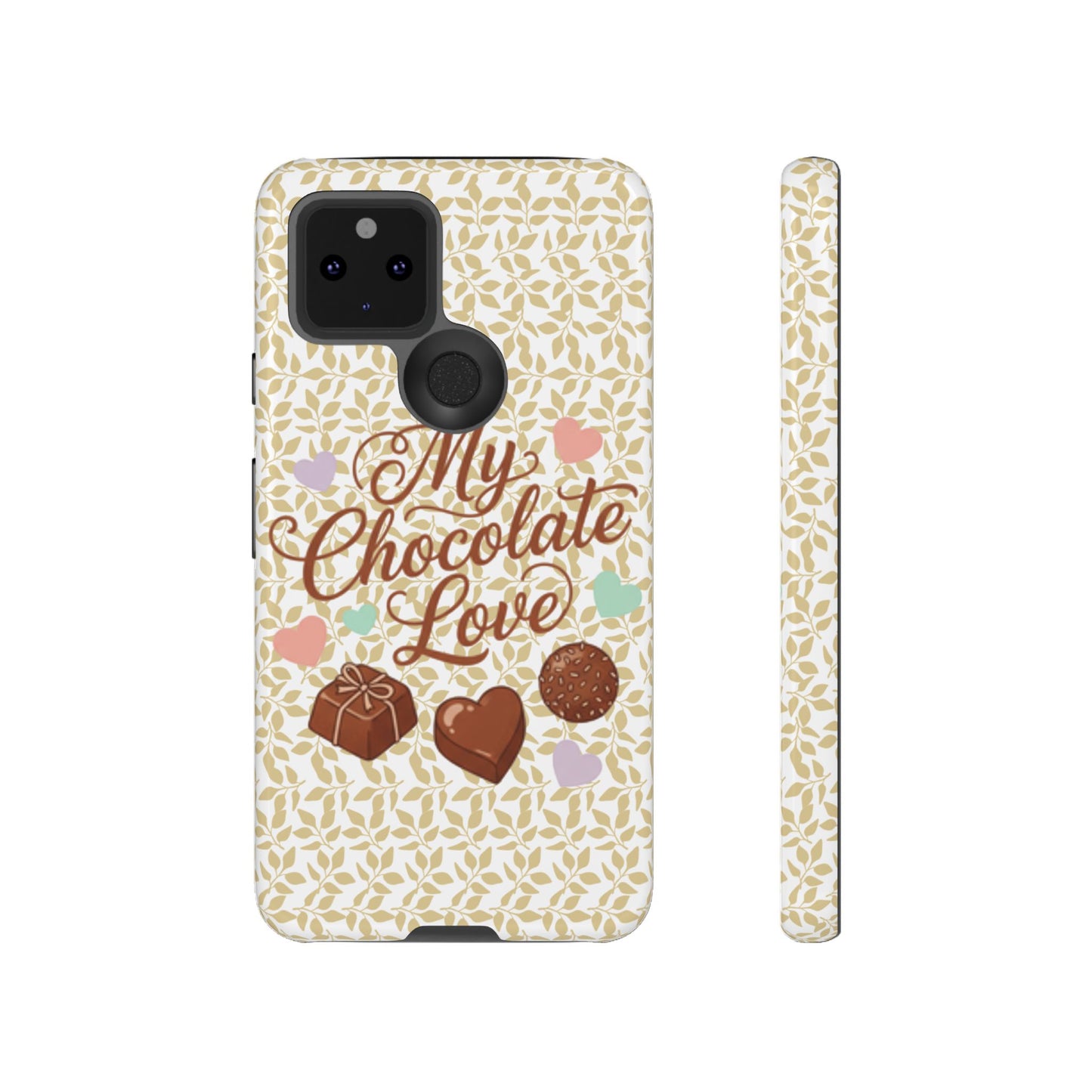 Phone Case — "My Chocolate Love" Decorative Protective Cover